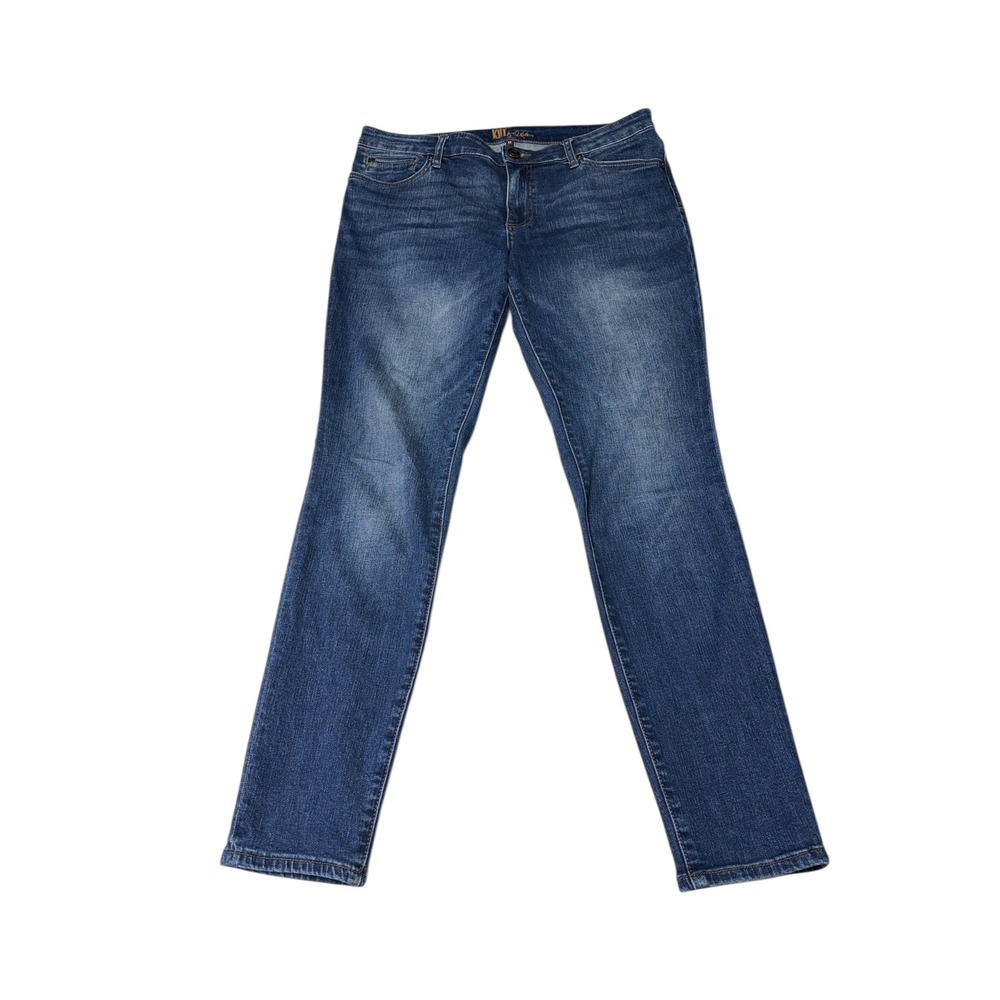 KUT from the Kloth Viv Toothpick Skinny Jeans Dark Wash Size W34 L30โ